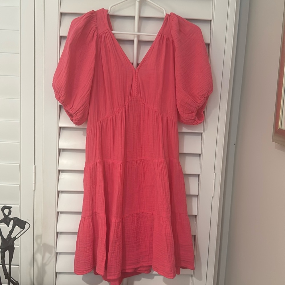 Pink Xirena gauze dress- size medium